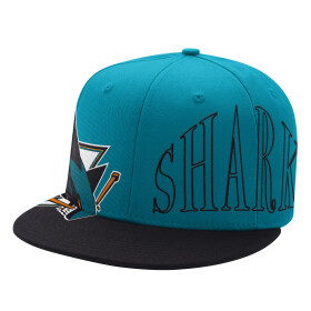 Starter Pánská kšiltovka San Jose Sharks NHL Big Fan Flat Brim