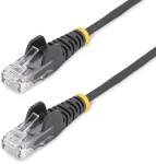 StarTech CAT6 Slim 15m černá / Patch kabel / RJ-45 / PoE (N6PAT15MBKS)