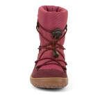Dívčí zimní barefoot boty TEX TRACK WOOL Bordeaux Froddo G3160251-6 - 39