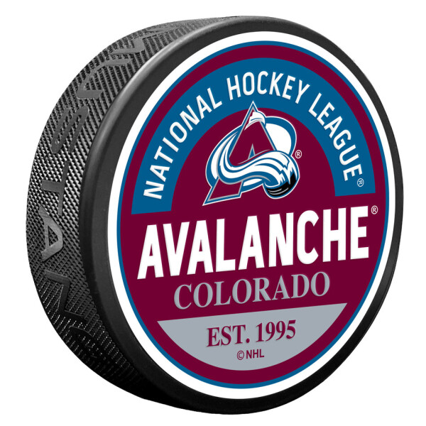 Mustang Puk Colorado Avalanche NHL Block Design