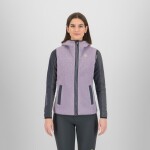 KARPOS Moiazza Retro Hoodie W Vest, Lavender/Woodl.Gray velikost: S