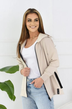 TINA BLOUSE béžová melanž L