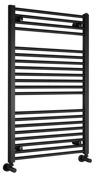 AQUALINE - DIRECT otopné těleso s bočním připojením 600x960, černá mat ILR96B