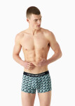 Pánské boxerky 111389 3F504 26642 zelenomodré Emporio Armani