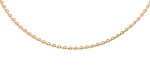 ELENYS Petite Chain – pozlacený náhrdelník 18K žluté zlato Délka: 40+5 cm / max. 45 cm