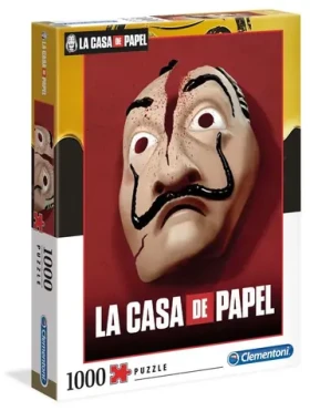Clementoni PUZZLE Netflix: Papírový dům - Maska