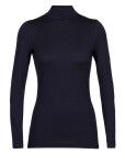 Dámské triko dlouhý rukáv ICEBREAKER Wmns 260 Tech LS Turtleneck, Midnight Navy velikost: L