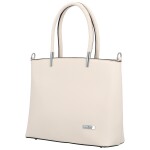 Luxusní dámská kabelka na rameno Delami Aurora, pudrová