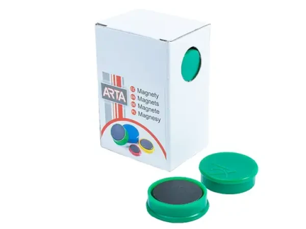 ARTA Magnety průměr 25mm zelené (10ks v balení) (DI-M25-zelena)