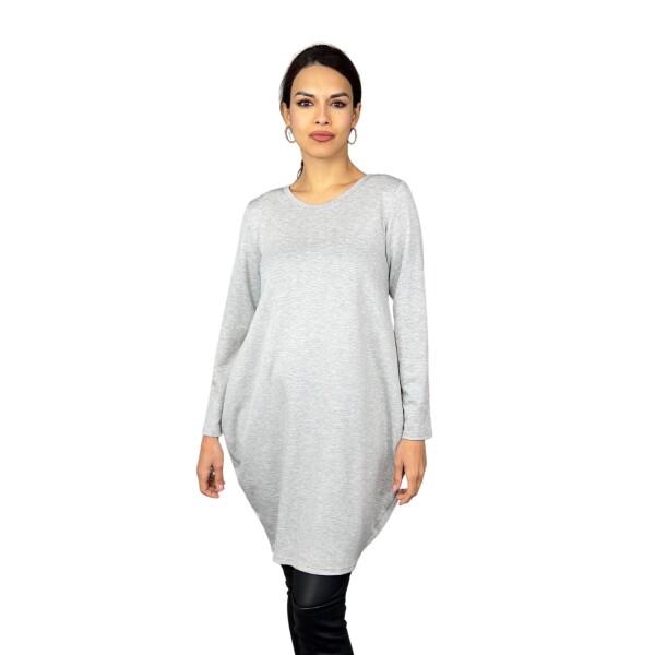 HOSH Dámské šaty Kelis Velikost: UNI, Barva: Šedá