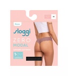 Dámské kalhotky ZERO Modal 2.0 Hipstring - BLACK - černé 0004 - SLOGGI BLACK XS