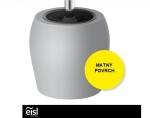 Eisl - Držák na WC kartáč, šedý BA0101 BA0101