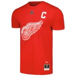 Mitchell Ness Pánské tričko Steve Yzerman #19 Detroit Red Wings Red Captain Patch Name Number Velikost: