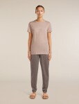 Dámské merino kalhoty ICEBREAKER Wmns Merino 200 Crush Pants, Bittersweet Heather velikost: S