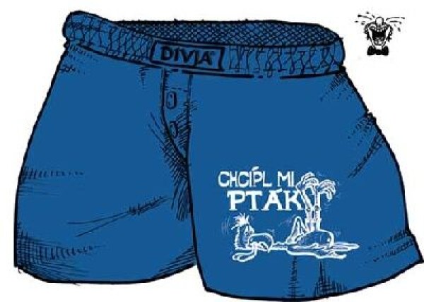 Divja.cz Trenýrky - chcípl mi pták Velikost: XXL