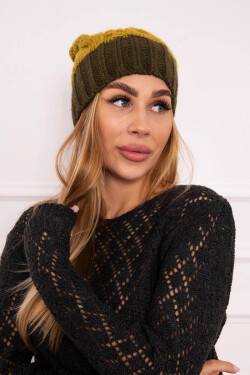 Paris fleecová čepice K212 kiwi+khaki UNI
