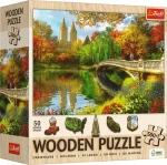 TREFL Wood Craft Origin Dřevěné puzzle Central Park, New York