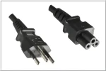 MicroConnect Power Cord Brazil typ N - C5 1.8m černá / Brazilská koncovka (PE010818BRAZIL)