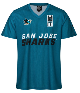 FOCO Pánské Tričko San Jose Sharks Soccer Style Jersey Velikost: