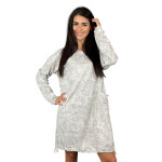 HOSH Mikinové šaty DREAM Velikost: UNI, Barva: Khaki