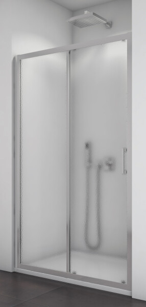SanSwiss TOPS2 1400 01 22 Sprchové dveře jednodílné 140 cm, matný elox/durlux
