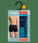Pánské boxerky Start Short C2P box - MULTIPLE COLOURS 20 - vícebarevné V020 - SLOGGI UNKNOWN 6