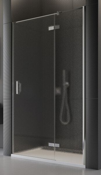 SanSwiss PU13PD 090 10 22 Sprchové dveře jednodílné 90 cm pravé, chrom/durlux