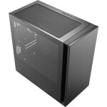 Cooler Master Silencio S400 TG / Micro ATX / 2x USB 3.0 + čtečka SD karet / 2x 120 mm / Bez zdroje / průhledná bočnice (MCS-S400-KG5N-S00)