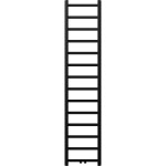 MEXEN - Bolt otopný žebřík/radiátor 1800 x 400 mm, 406 W, černá W126-1800-400-00-70
