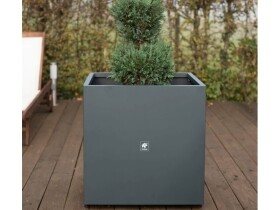 Ocelový květináč – Herstera Garden Cube 340 l