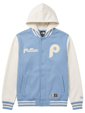 New Era Pánská bunda Philadelphia Phillies MLB Letterman Hooded Velikost: M