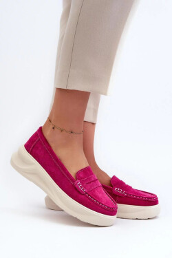 Dámské mokasíny 24PB18-6889 fuchsia - Step in style 38