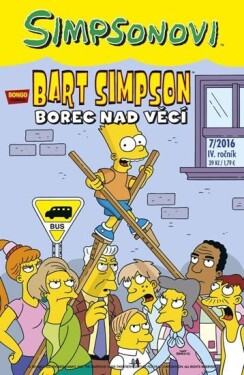 Bart Simpson Borec nad věcí Groening