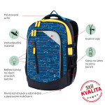 Školní batoh Midi Shark