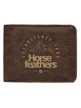 Horsefeathers GORD brown peak pánská peněženka
