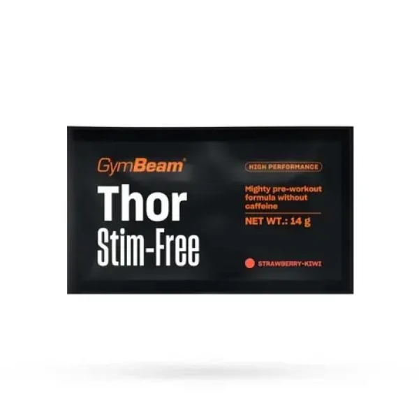 Thor Stim-free - GymBeam (jahoda kiwi, 14 g) (75352-1-14g-strawberrykiwi)