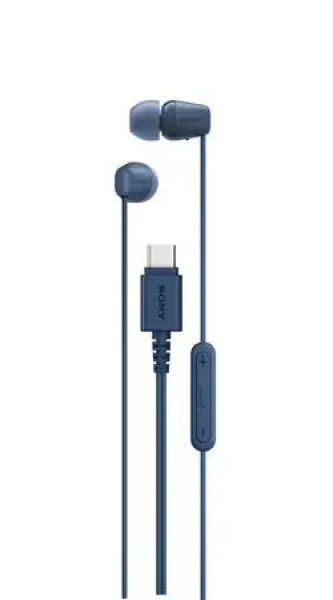 Sony IER-EX15C modrá / Sluchátka do uší / mikrofon / USB-C (IEREX15CL.CE7)