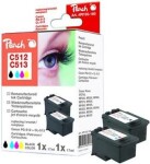 Peach remanufctured PG-512 / CL-513 MultiPack alternativní cartridge / Canon Pixma MP240 / multipack (316602)