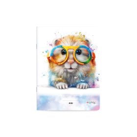 Sešit A4 444 crazy animals křeček