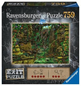 Ravensburger Únikové EXIT Tajemný chrám 759 dílků