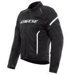 Moto bunda Dainese Air Frame 3 Tex černo/bílá - 54