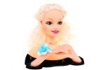 Mamido Česací hlava panenky na stylizaci účesu Blond