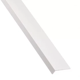 Rohový Profil Samolepící PVC Bílý Mat 16x11x1000