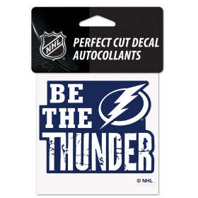 Wincraft Samolepka Tampa Bay Lightning NHL Perfect Cut Decal SLOGAN% 1 ks
