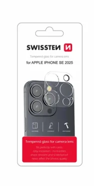 SWISSTEN ochranné sklo na čočku fotoaparátu pro APPLE IPHONE 16e (94500127)
