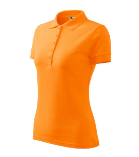 Pique Polo polokošile dámská tangerine orange 2XL