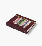 Rifle Paper Co. Akademický diář na 17 měsíců 2026/2027 Ladies Night Book Club, hnědá barva, papír, textil