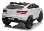 Mamido Dětské elektrické autíčko Mercedes GLC 63S 4x4 dvoumístné bílé