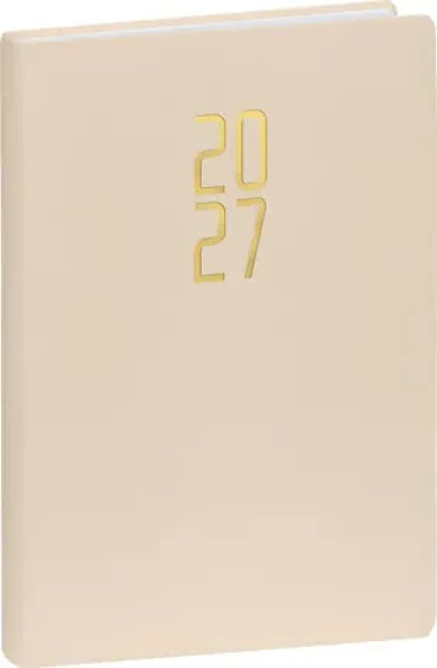 NOTIQUE Denní diář Ponza 2027 béžový / Diář / 15 × 21 cm / denní / A5