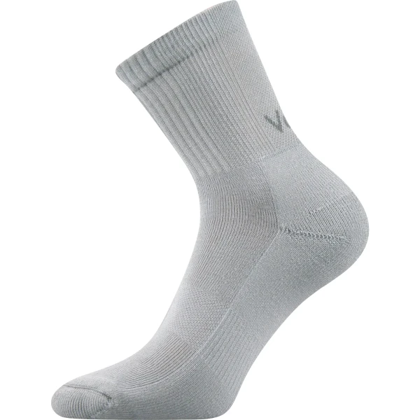 VOXX Ponožky sportovní MYSTIC bavlněné SVĚTLE ŠEDÉ 39-42 115239